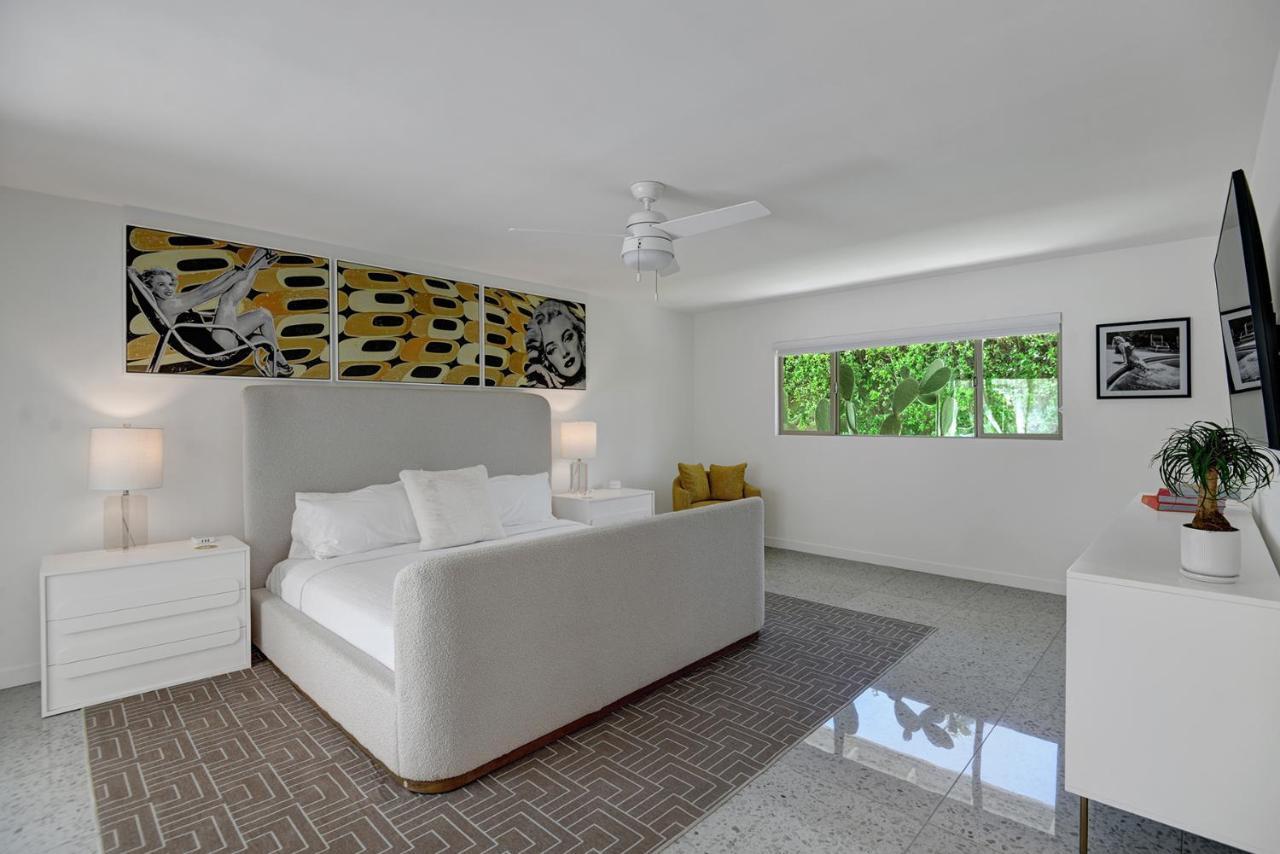 Ultra-Chic Luxe Mid-Century Estate- Resort Like Pool, Spa, Firepit, Outdoor Kitchen 3Bed/3Bath Palm Springs Extérieur photo